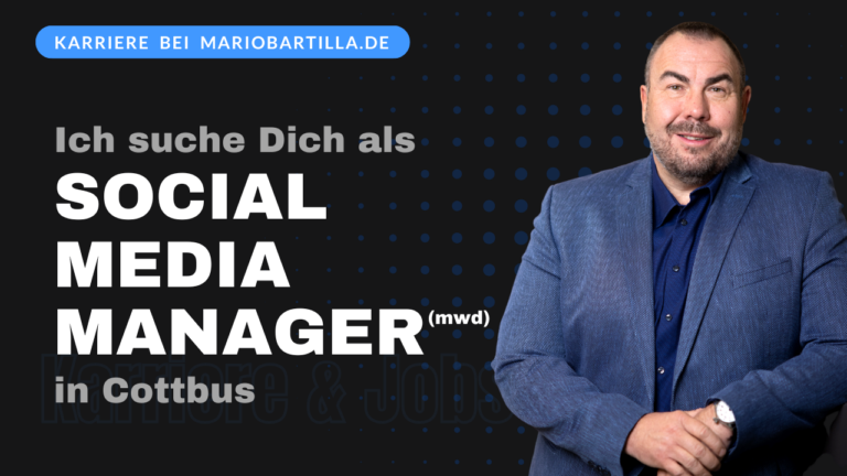 Social Media Manager / Content Manager in Cottbus gesucht (mwd)